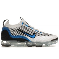Nike Air VaporMax 2021 Flyknit White Black Photo Blue
