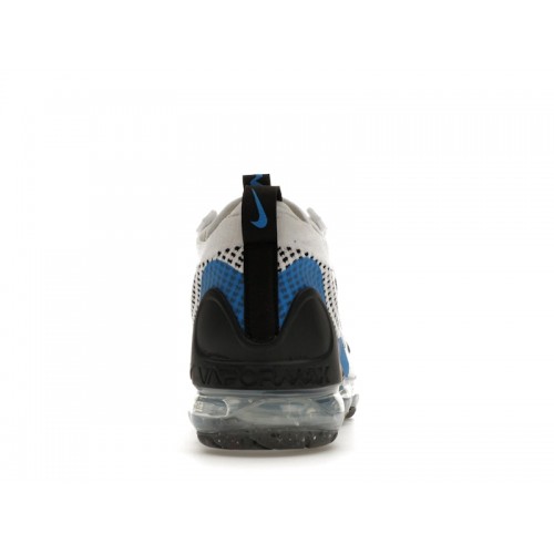 Nike Air VaporMax 2021 Flyknit White Photo Blue - мужская сетка размеров