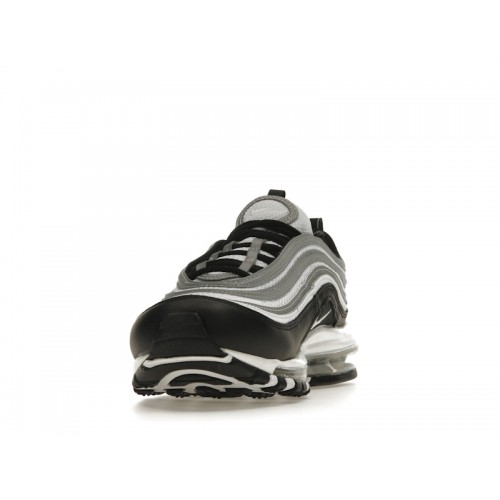 Кроссы Nike Air Max 97 Black Metallic Silver - мужская сетка размеров