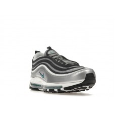 Nike Air Max 97 Metallic Silver Chlorine Blue