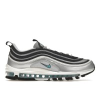 Кроссовки Nike Air Max 97 Metallic Silver Chlorine Blue