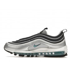 Nike Air Max 97 Metallic Silver Chlorine Blue