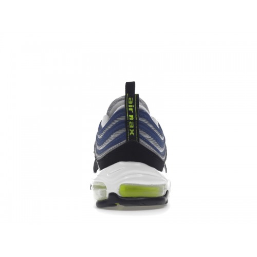 Кроссы Nike Air Max 97 OG Atlantic Blue Voltage Yellow - мужская сетка размеров