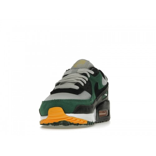 Кроссы Nike Air Max 90 Pure Platinum Gorge Green - мужская сетка размеров