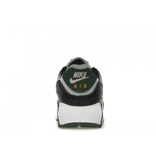 Кроссы Nike Air Max 90 Pure Platinum Gorge Green - мужская сетка размеров