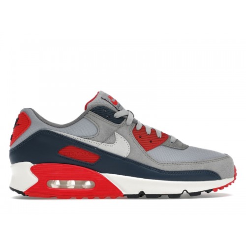 Кроссы Nike Air Max 90 USA (2024) - мужская сетка размеров