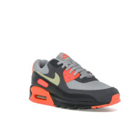 Nike Air Max 90 Light Smoke Grey Hyper Crimson Limelight