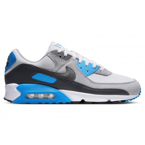 Nike Air Max 90 Blue Lightning - мужская сетка размеров