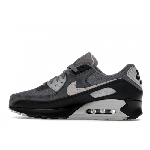 Nike Air Max 90 Smoke Grey Black Photon Dust - мужская сетка размеров