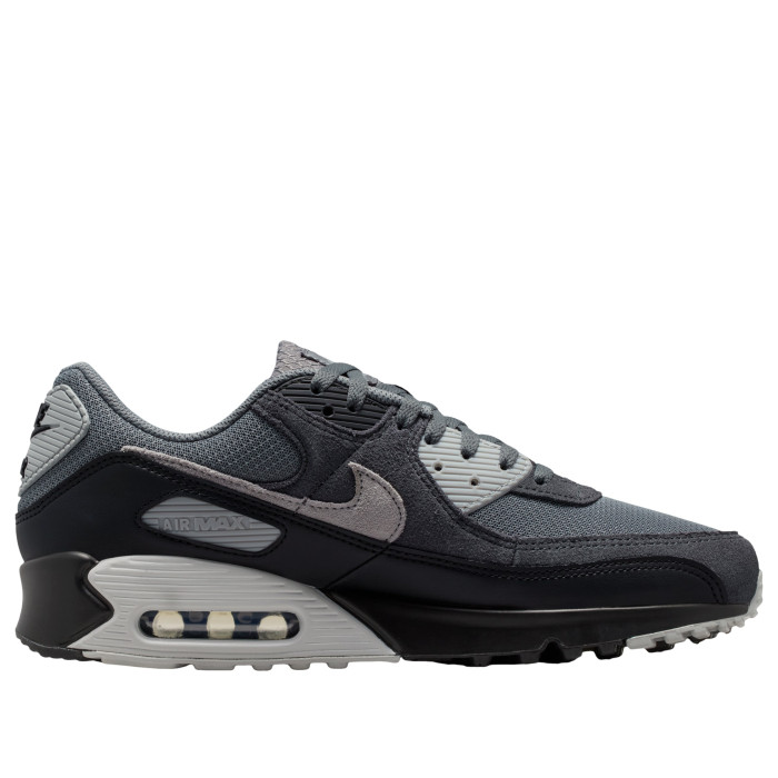 Nike Air Max 90 Smoke Grey Black - мужская сетка размеров Nike Air Max 90 Smoke Grey Black - мужская сетка размеров