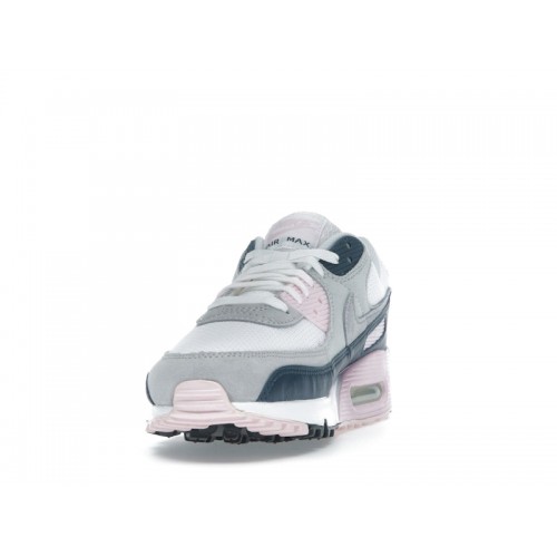 Кроссы Nike Air Max 90 Pink Foam Armory Navy - мужская сетка размеров