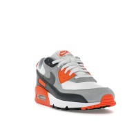 Nike Air Max 90 Summit White Safety Orange Dark Smoke Grey Smoke Grey