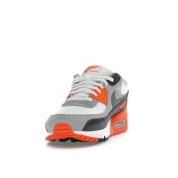 Nike Air Max 90 Summit White Safety Orange Dark Smoke Grey Smoke Grey