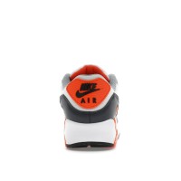 Nike Air Max 90 Summit White Safety Orange Dark Smoke Grey Smoke Grey