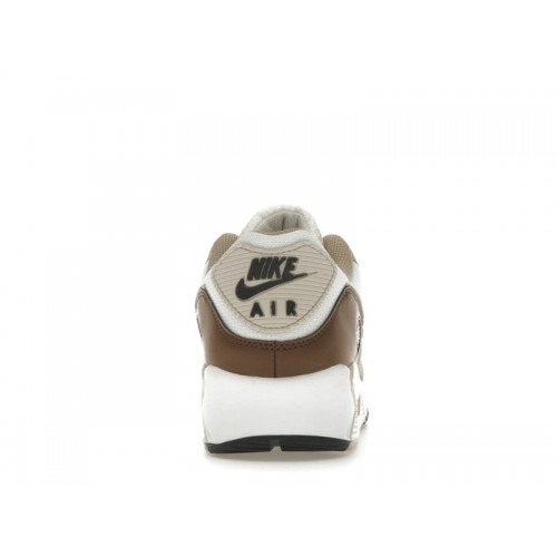 Кроссы Nike Air Max 90 Summit White Khaki - мужская сетка размеров