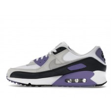 Nike Air Max 90 White Dusty Amethyst Photon Dust Light Smoke Grey