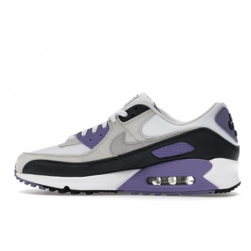 Nike Air Max 90 Dusty Amethyst - мужская сетка размеров