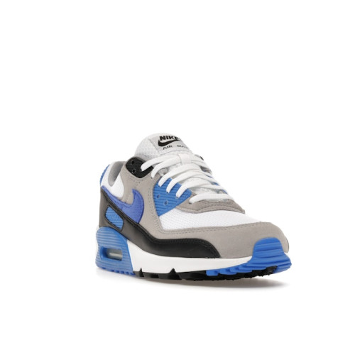 Nike Air Max 90 White Blue Crystal - мужская сетка размеров