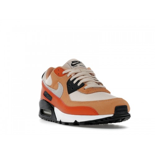Nike Air Max 90 Campfire Orange - мужская сетка размеров