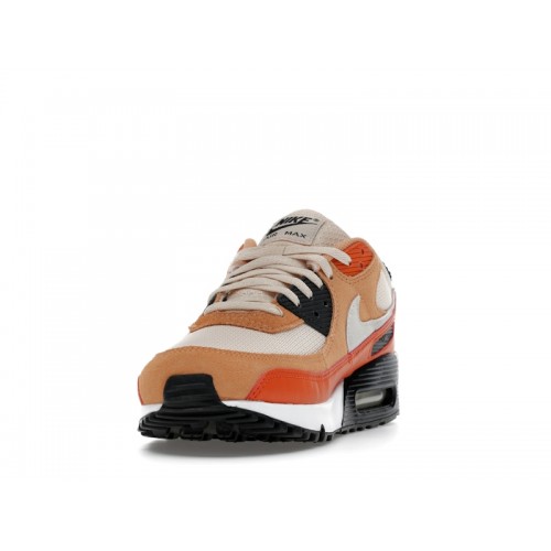 Nike Air Max 90 Campfire Orange - мужская сетка размеров