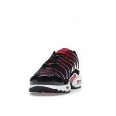 Nike Air Max Plus Black White University Red