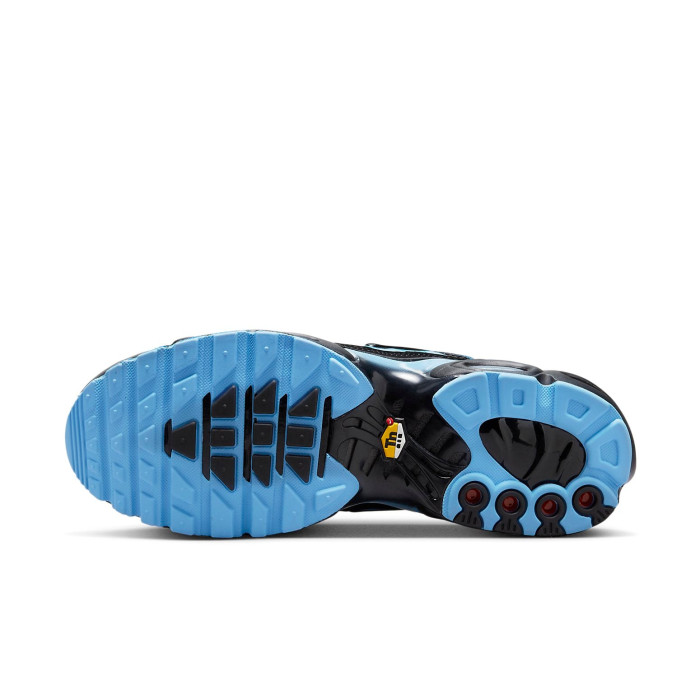 Nike Air Max Plus Black University Blue - мужская сетка размеров Nike Air Max Plus Black University Blue - мужская сетка размеров