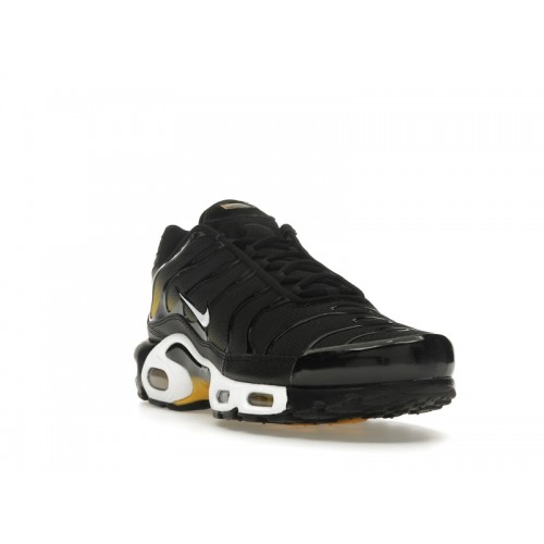 Nike Air Max Plus Black University Gold - мужская сетка размеров