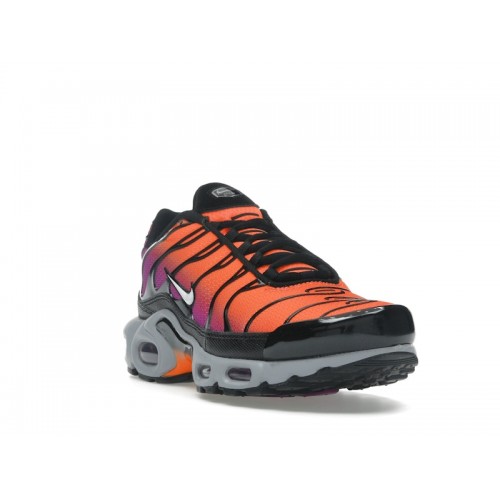 Nike Air Max Plus Total Orange Vivid Purple - мужская сетка размеров