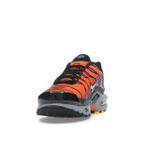 Nike Air Max Plus Total Orange Vivid Purple - мужская сетка размеров