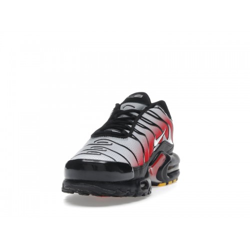 Nike Air Max Plus Pure Platinum University Red - мужская сетка размеров