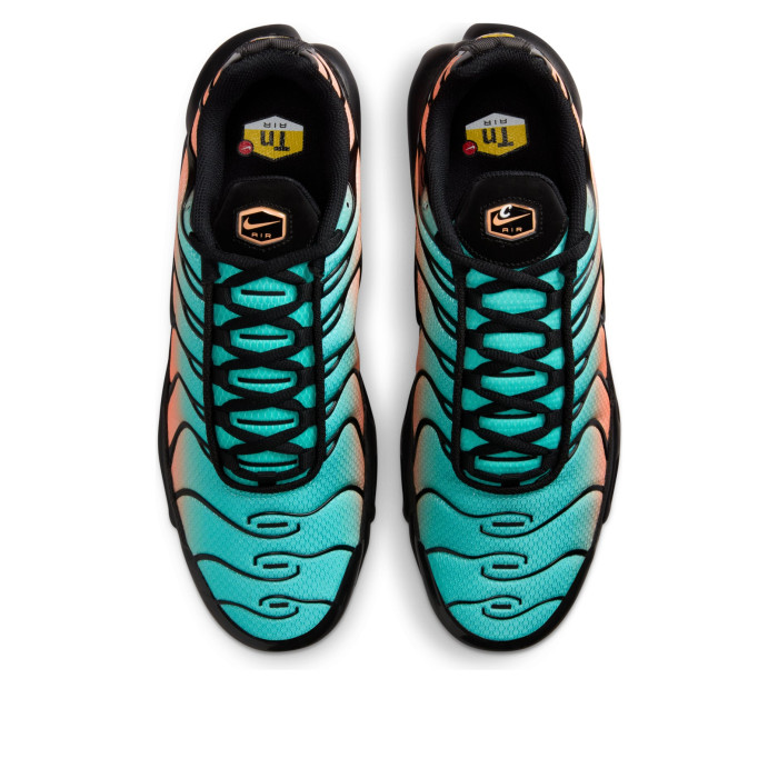 Nike Air Max Plus Aurora Green Orange Pulse - мужская сетка размеров Nike Air Max Plus Aurora Green Orange Pulse - мужская сетка размеров