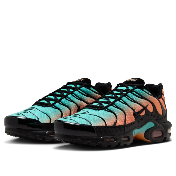 Nike Air Max Plus Aurora Green Orange Pulse - мужская сетка размеров Nike Air Max Plus Aurora Green Orange Pulse - мужская сетка размеров