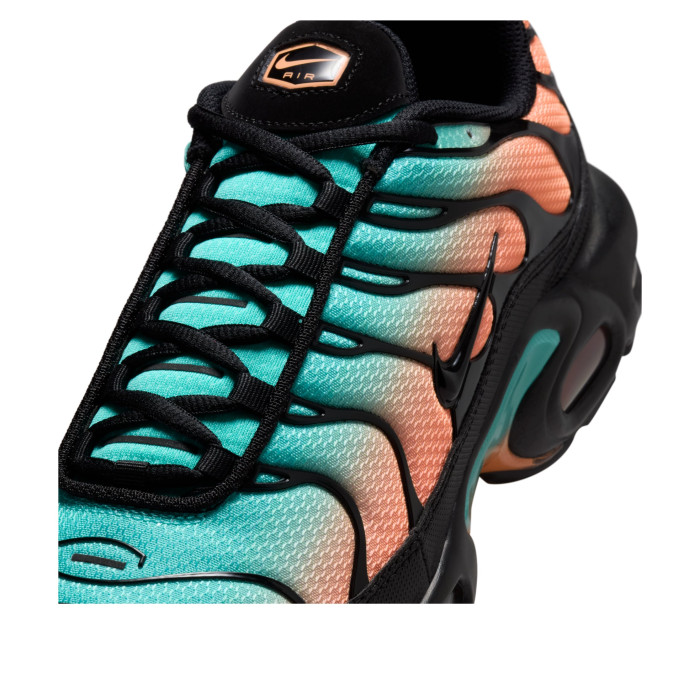 Nike Air Max Plus Aurora Green Orange Pulse - мужская сетка размеров Nike Air Max Plus Aurora Green Orange Pulse - мужская сетка размеров