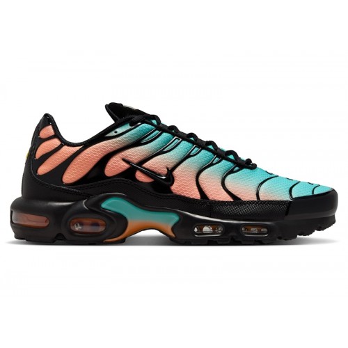 Nike Air Max Plus Aurora Green Orange Pulse - мужская сетка размеров