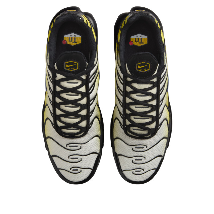 Nike Air Max Plus Black Bright Citron - мужская сетка размеров Nike Air Max Plus Black Bright Citron - мужская сетка размеров