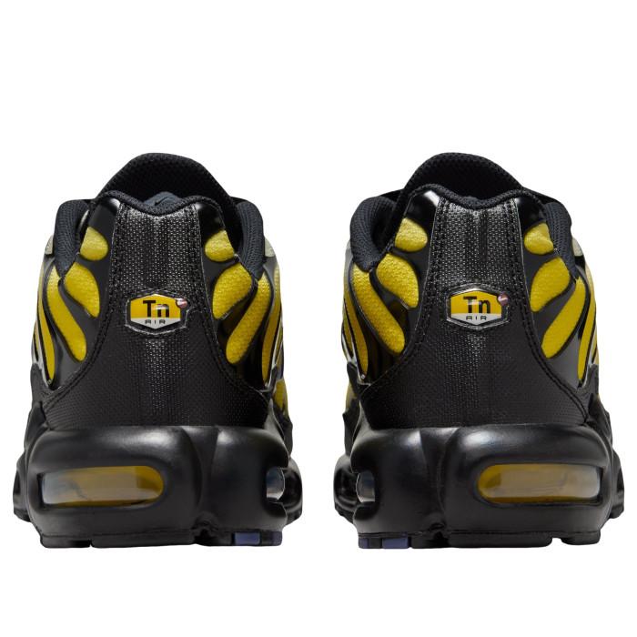 Nike Air Max Plus Black Bright Citron - мужская сетка размеров Nike Air Max Plus Black Bright Citron - мужская сетка размеров