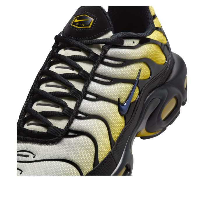 Nike Air Max Plus Black Bright Citron - мужская сетка размеров Nike Air Max Plus Black Bright Citron - мужская сетка размеров