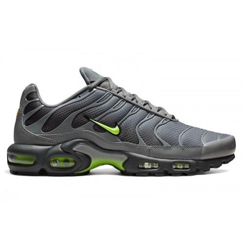 Nike Air Max Plus Smoke Grey Volt - мужская сетка размеров