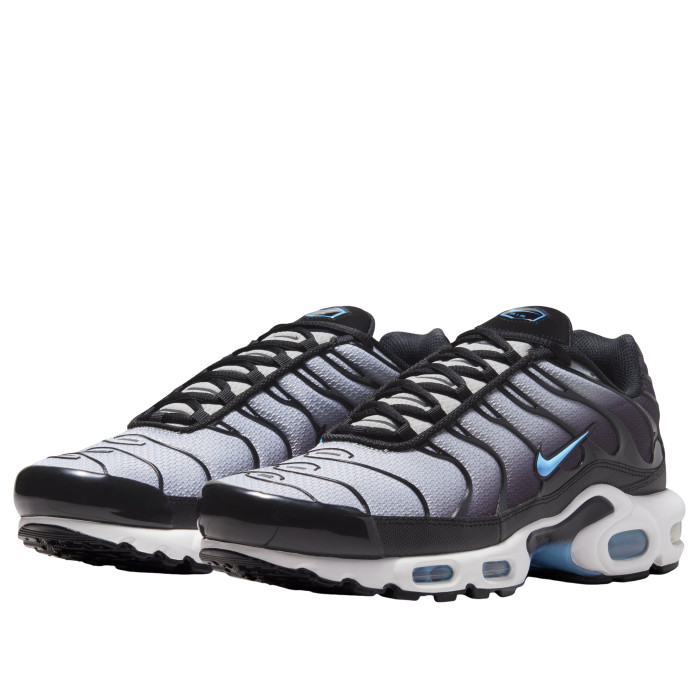 Nike Air Max Plus Black Light Smoke Grey Football Blue - мужская сетка размеров Nike Air Max Plus Black Light Smoke Grey Football Blue - мужская сетка размеров