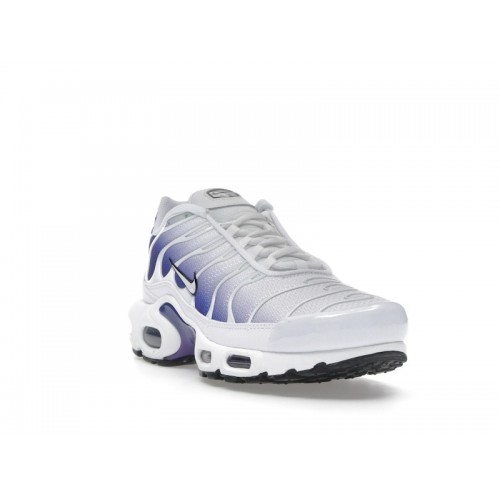 Nike Air Max Plus White Deep Night - мужская сетка размеров