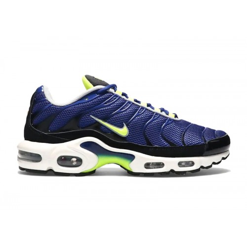 Кроссы Nike Air Max Plus Atlantic Blue Lemon Venom - мужская сетка размеров