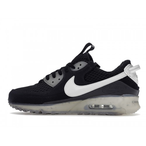 Кроссы Nike Air Max 90 Terrascape Crater Foam Black White - мужская сетка размеров