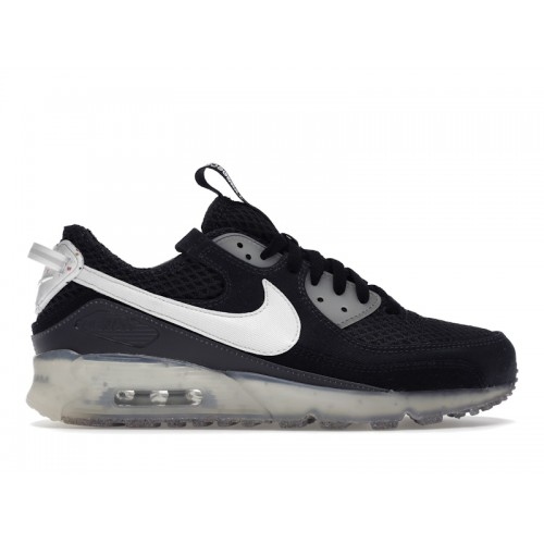 Кроссы Nike Air Max 90 Terrascape Crater Foam Black White - мужская сетка размеров