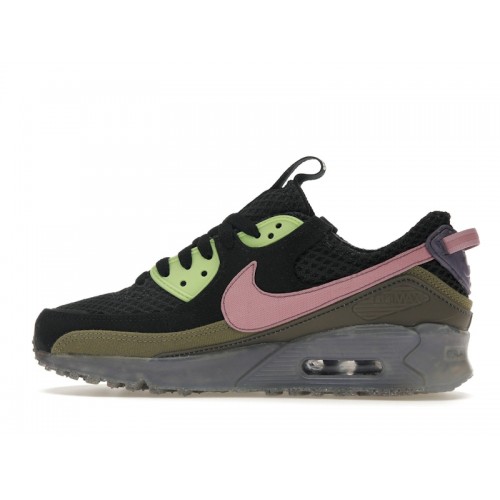 Кроссы Nike Air Max 90 Terrascape Black Elemental Pink - мужская сетка размеров