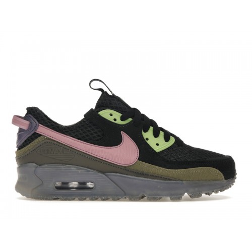 Кроссы Nike Air Max 90 Terrascape Black Elemental Pink - мужская сетка размеров