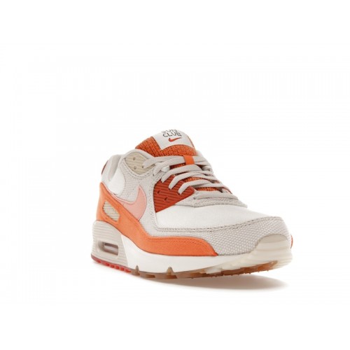 Кроссы Nike Air Max 90 Sun Club Tan Orange - мужская сетка размеров