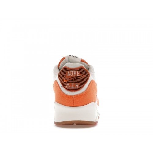 Кроссы Nike Air Max 90 Sun Club Tan Orange - мужская сетка размеров