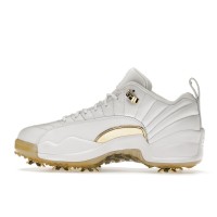 Кроссовки Jordan 12 Golf Metallic Gold