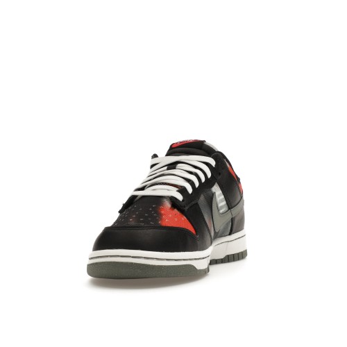 Кроссы Nike Dunk Low Graffiti Black Red - мужская сетка размеров