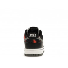 Кроссовки Nike Dunk Low Graffiti Black Red